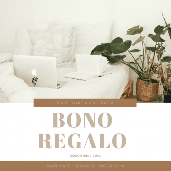 Bono regalo de una sesión de psicología
